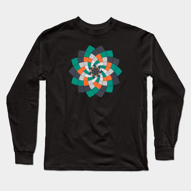 Lotus Flower Long Sleeve T-Shirt by CelestialStudio